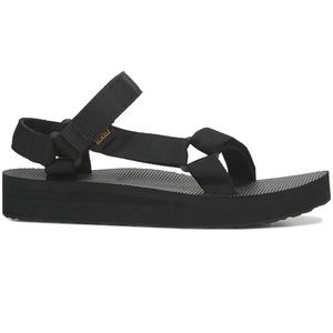teva black midform sandals